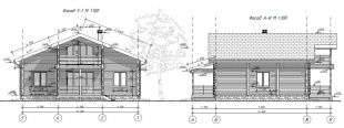 Дом из бруса (200х150) - проект №942