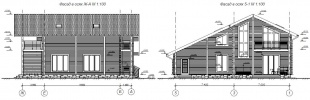 Дом из бруса (200*150) - проект №801
