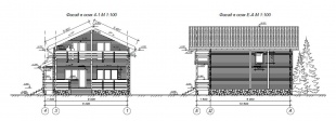 Дом из бруса (200*150) - проект №828