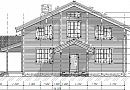 Дом из бруса (200х150) - проект № 1099