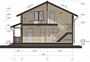 Дом из бруса (200х150) - проект № 190-150