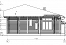 Дом из бруса(200х150)-проект №843