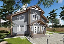 Дом из бруса (200х150) - проект № 990