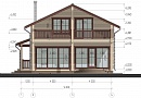 Дом из бруса (200х150) - проект № 190-150
