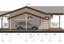 Дом из бруса (200х150) - проект ДД 151-635